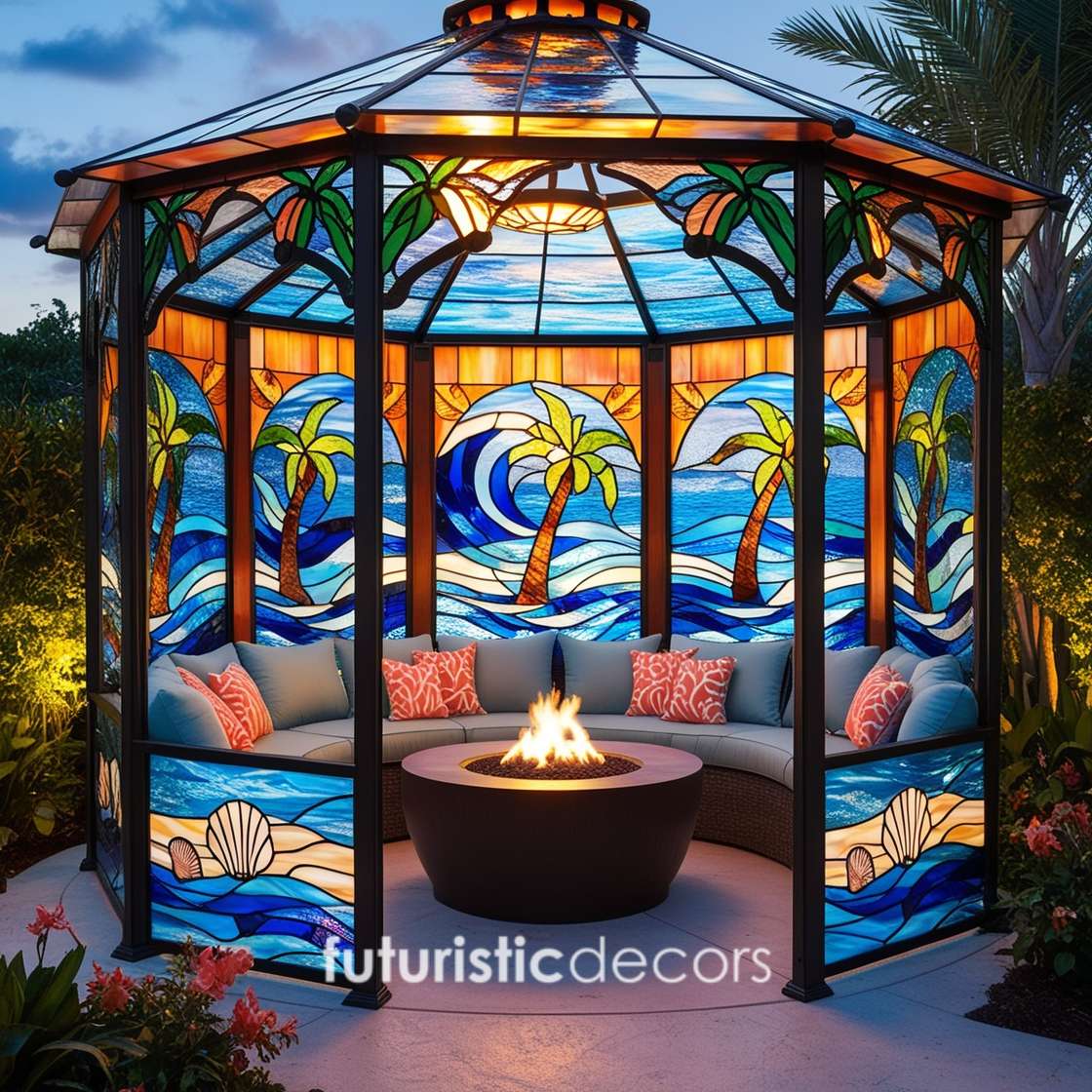 Stained Glass Gazebos