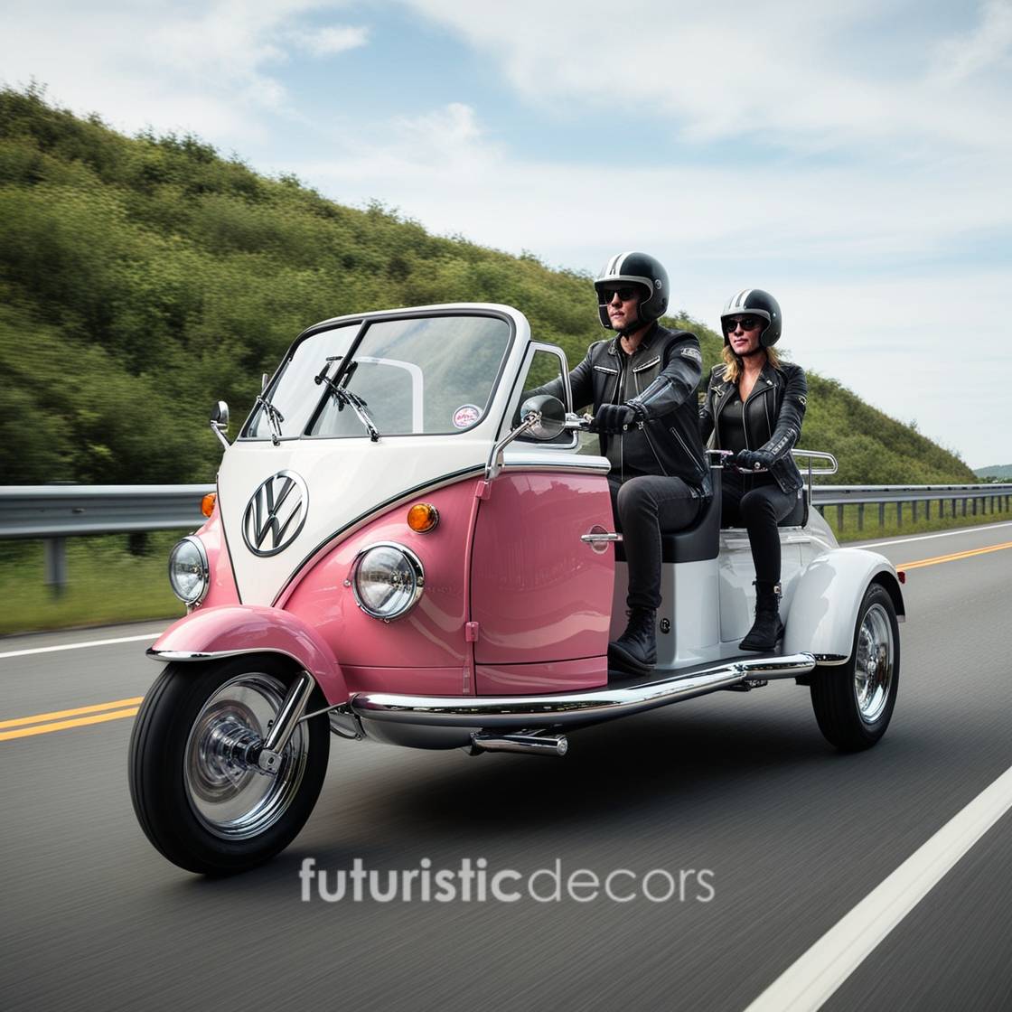 VW Bus Trike Motorcycles