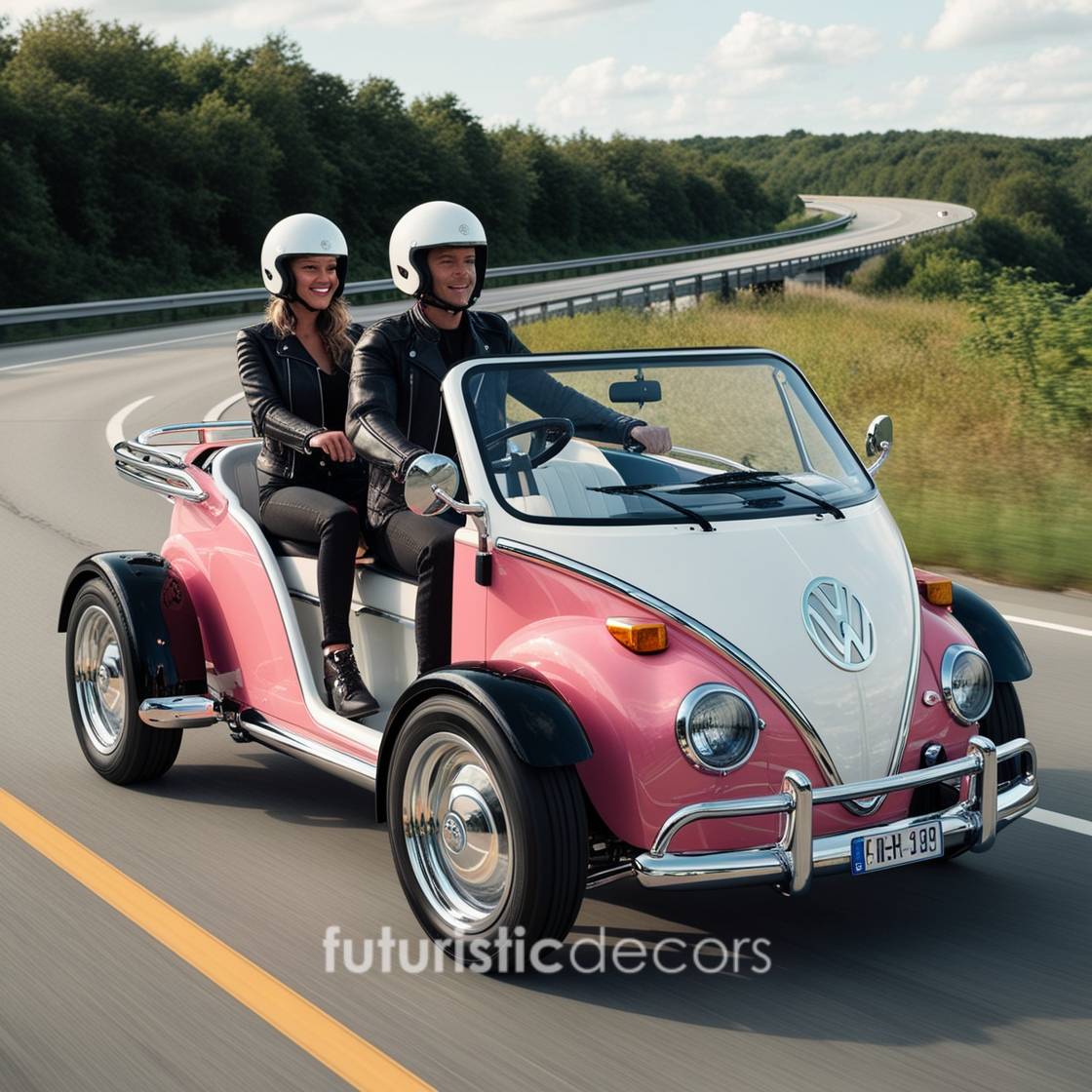 VW Bus Trike Motorcycles