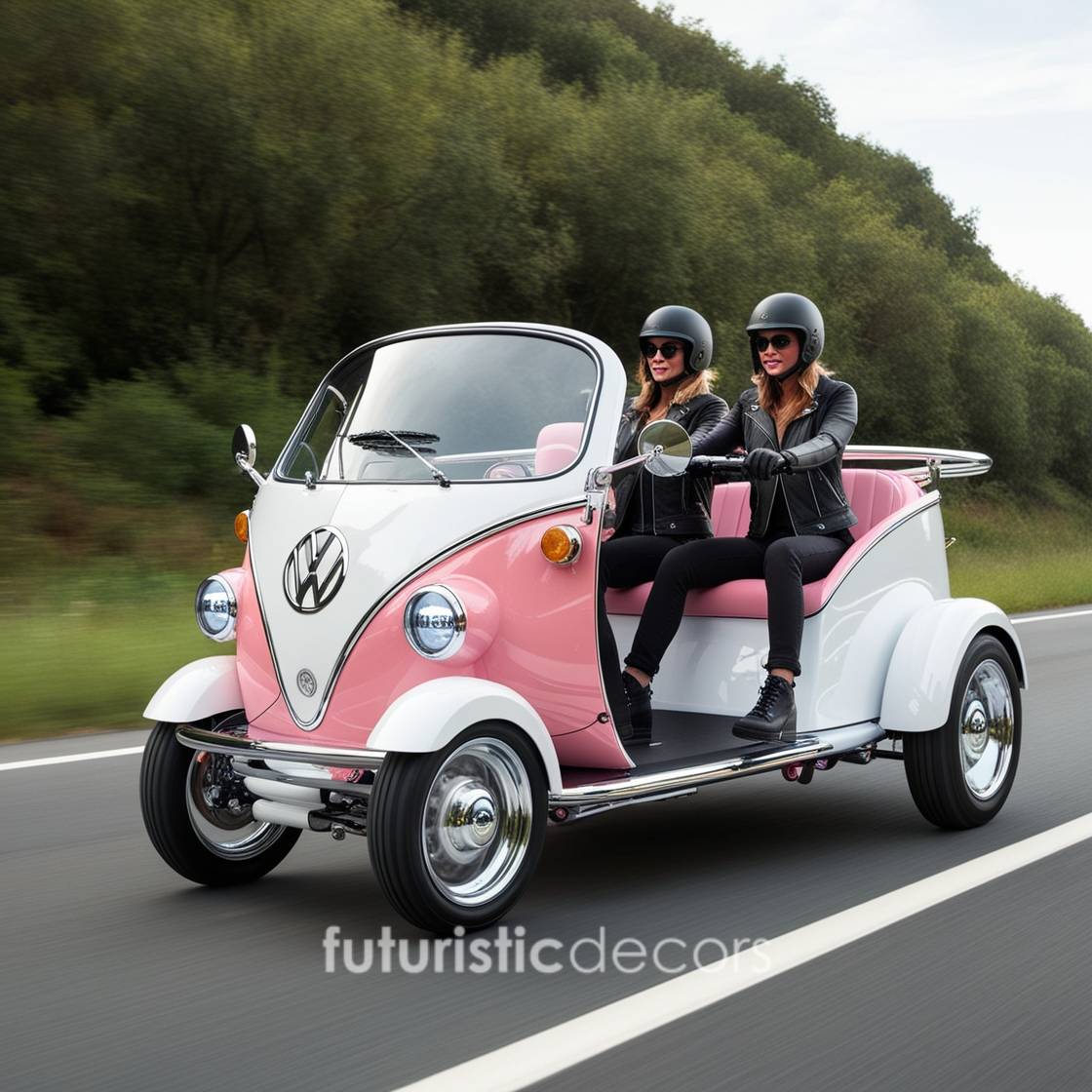 VW Bus Trike Motorcycles