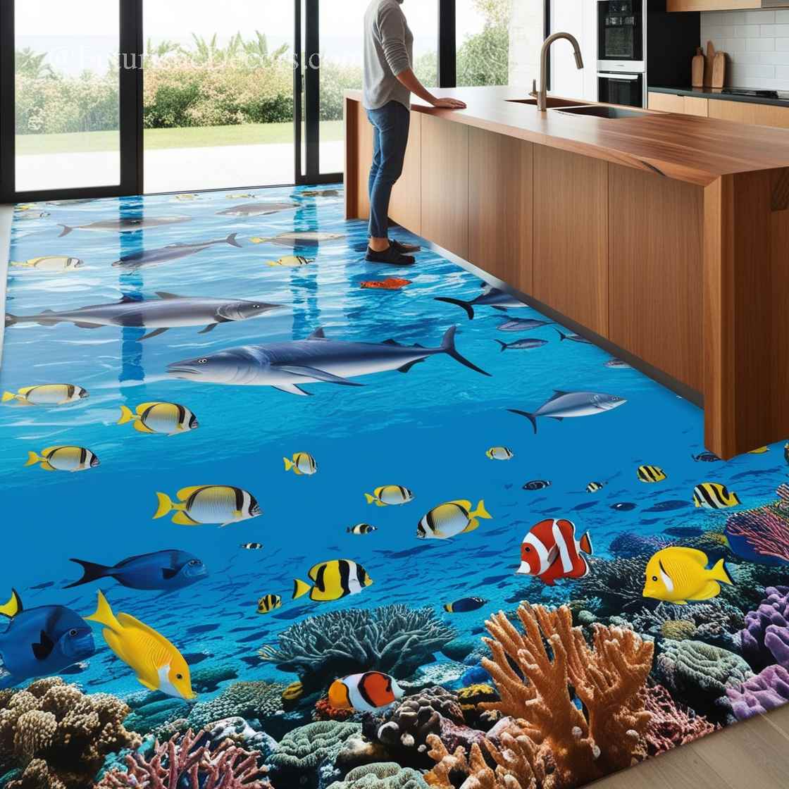 Epoxy Active Scene Floors