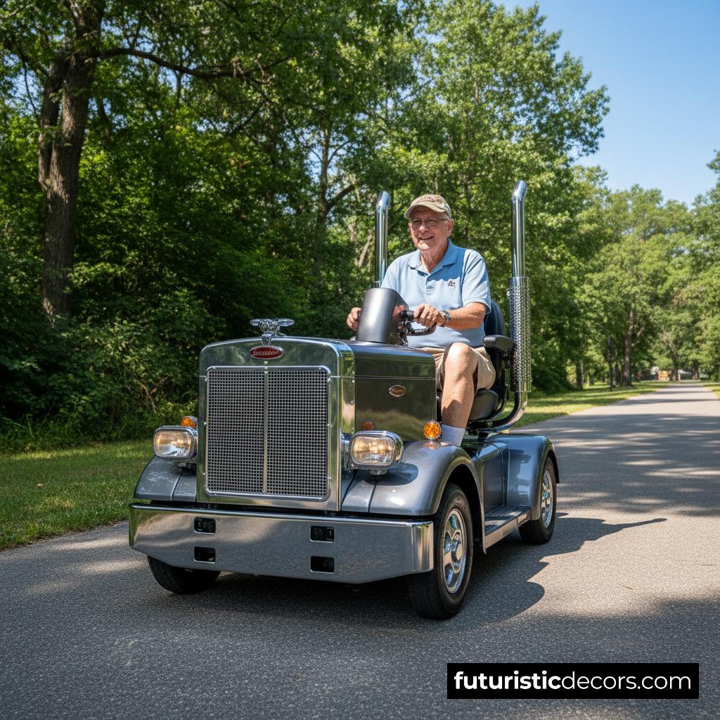 Semi-truck Mobility Scooter