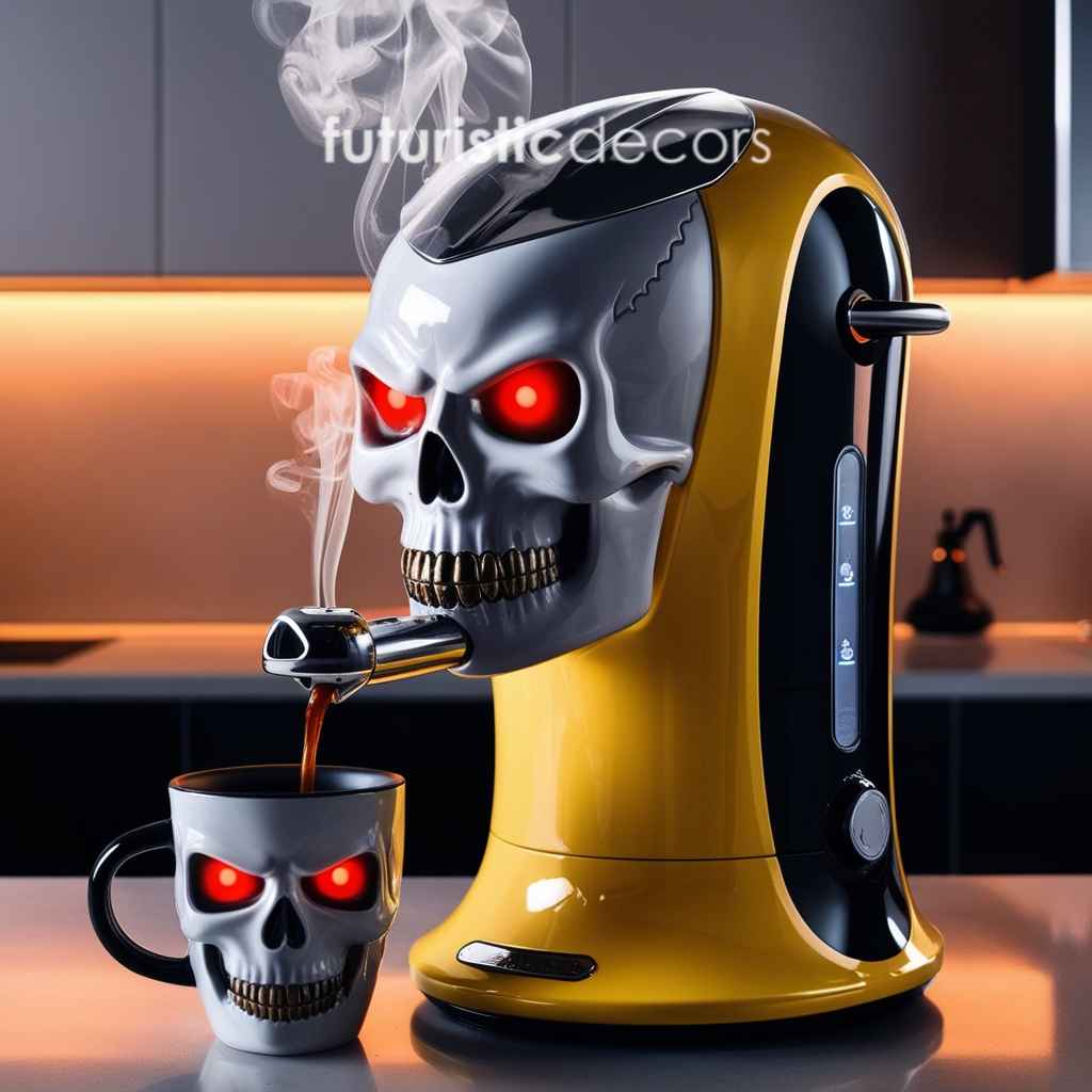 Skull Coffee Maker