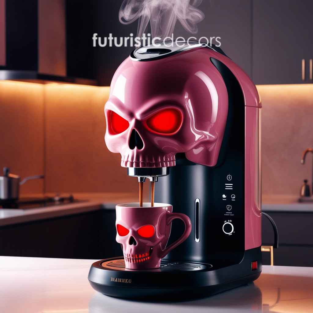 Skull Coffee Maker