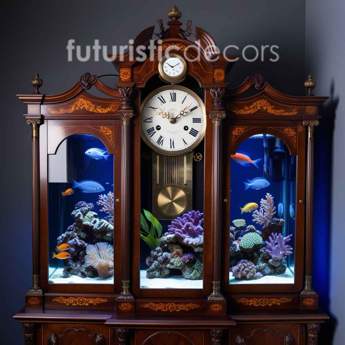 Grandfather Clock Aquarium