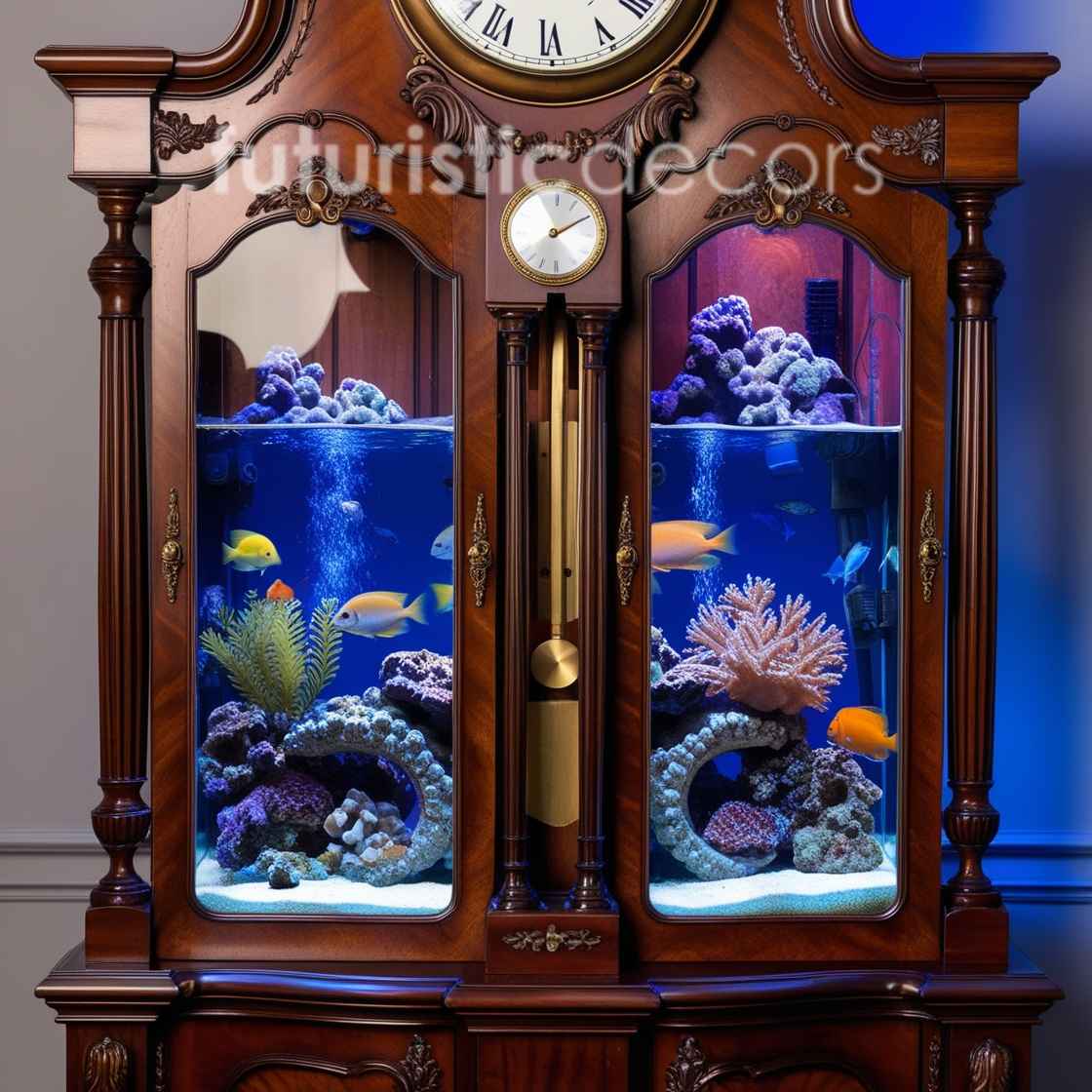 Grandfather Clock Aquarium