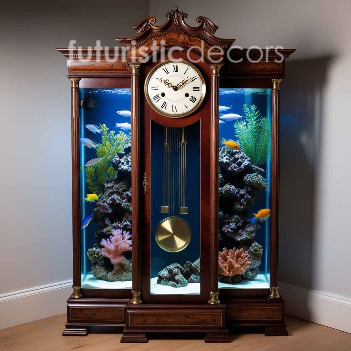 Grandfather Clock Aquarium