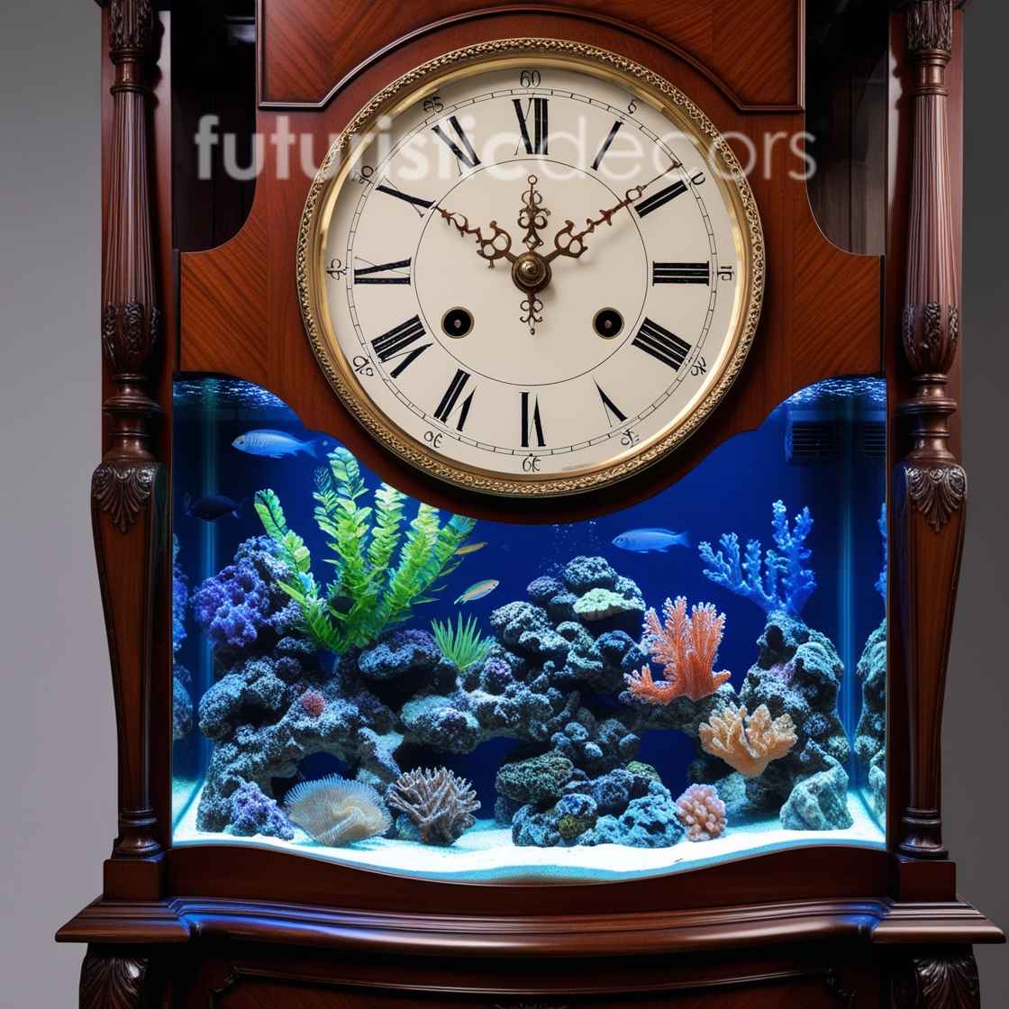 Grandfather Clock Aquarium