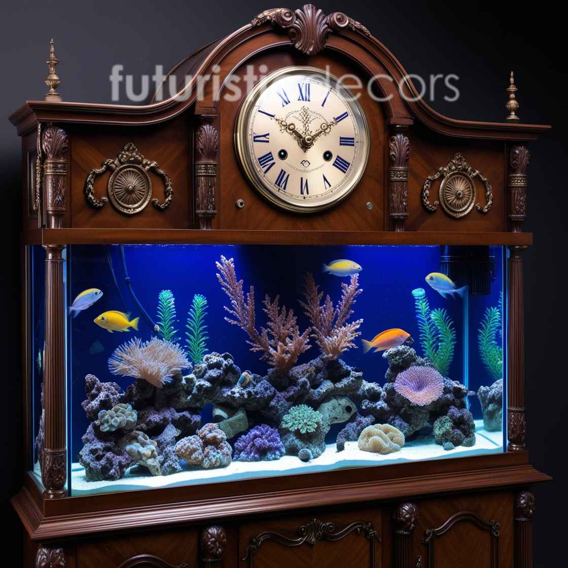 Grandfather Clock Aquarium