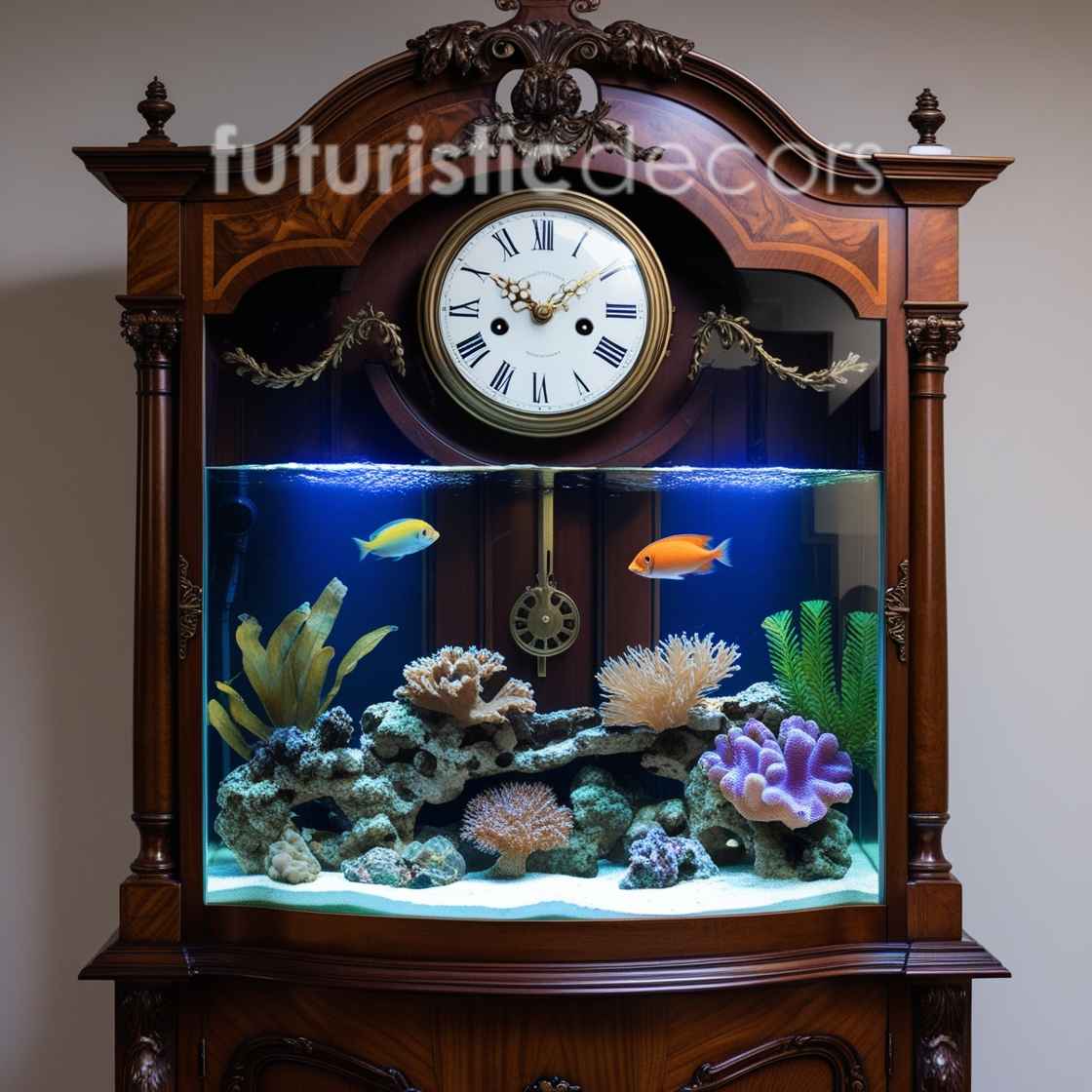 Grandfather Clock Aquarium