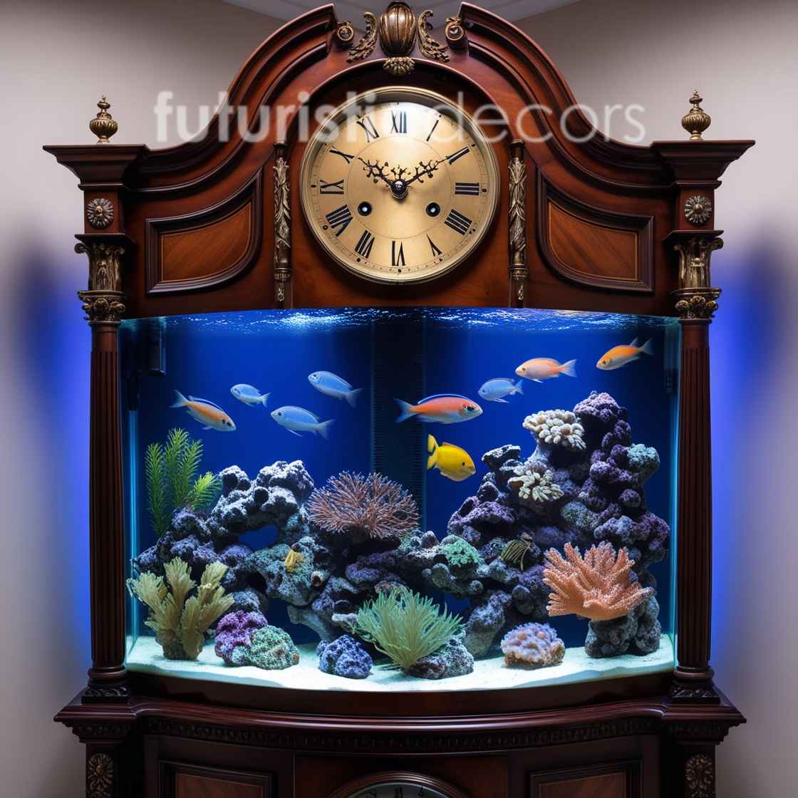 Grandfather Clock Aquarium