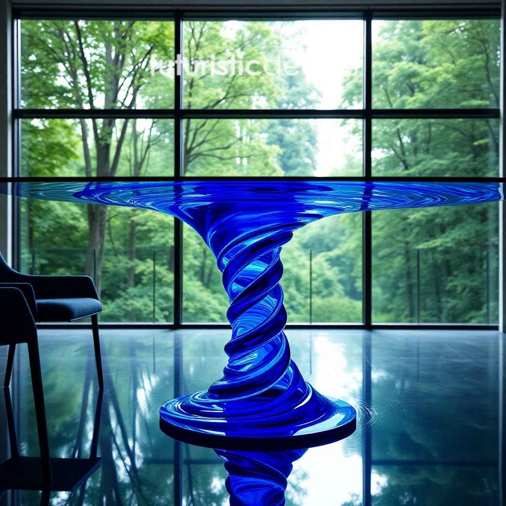 Water Vortex Dining Tables