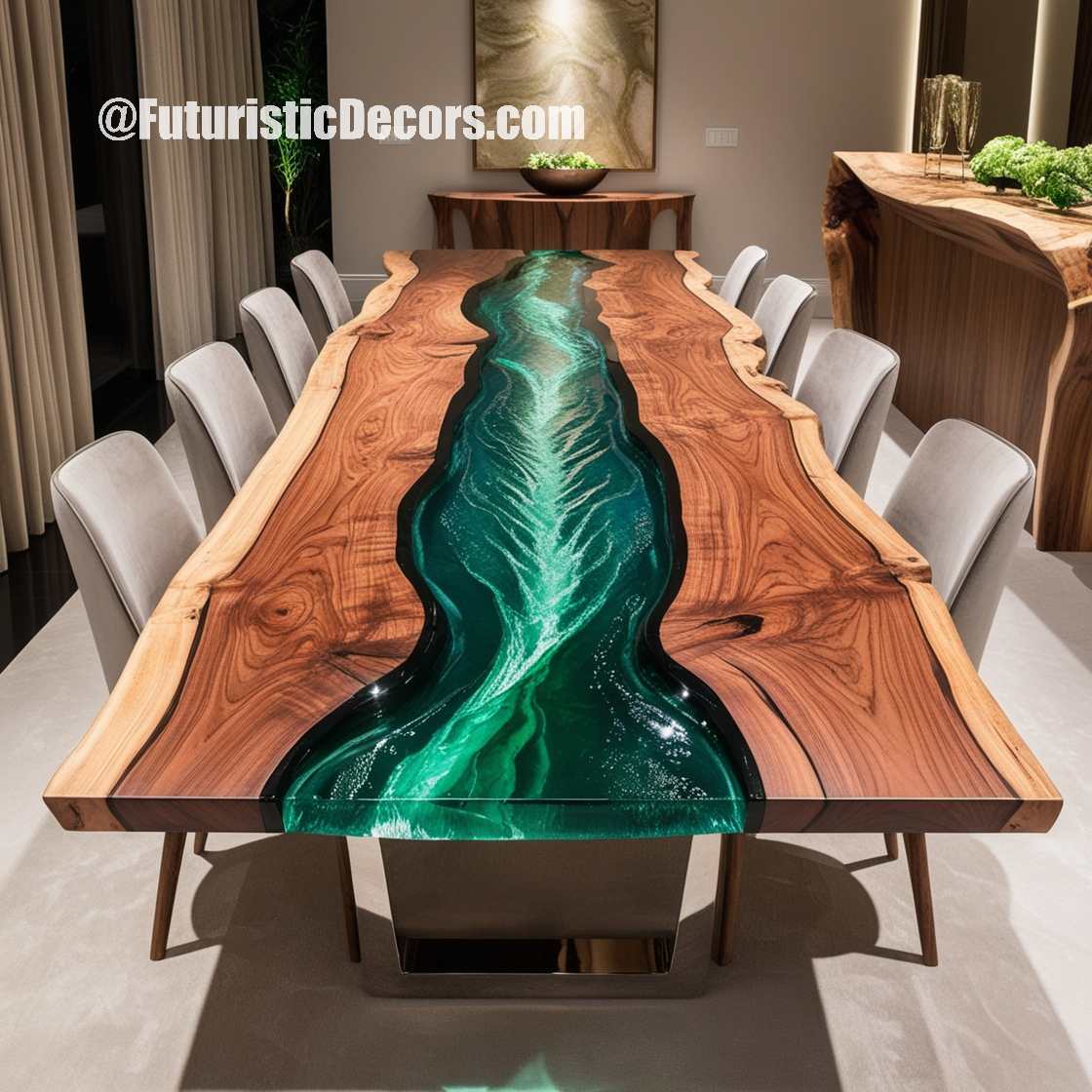 Flowing River Dining Table