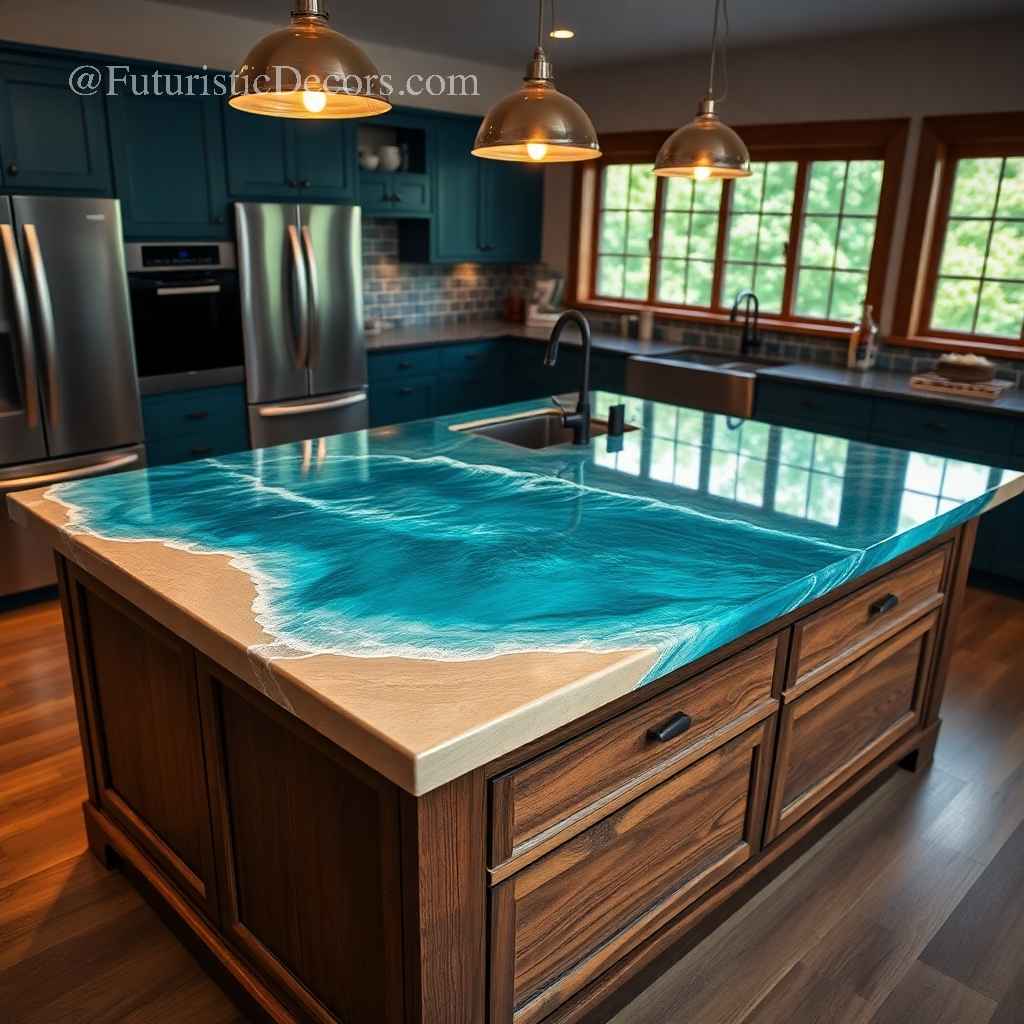 Active Scene Beach Countertop