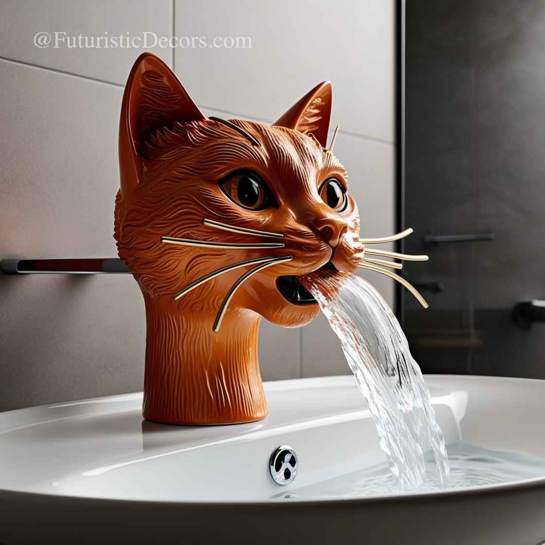 Cat Shaped Faucet