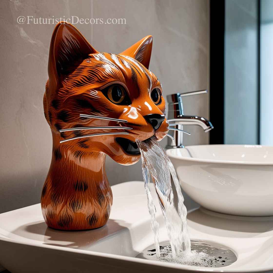 Cat Shaped Faucet