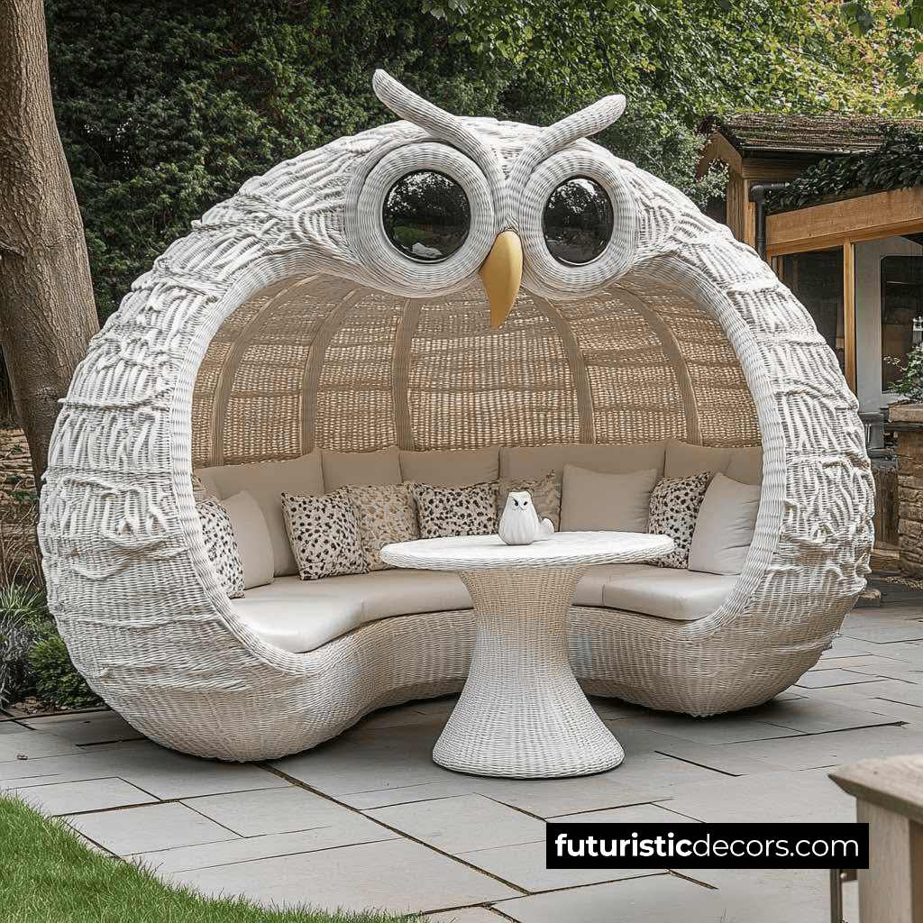 Rattan Owl Patio Sets