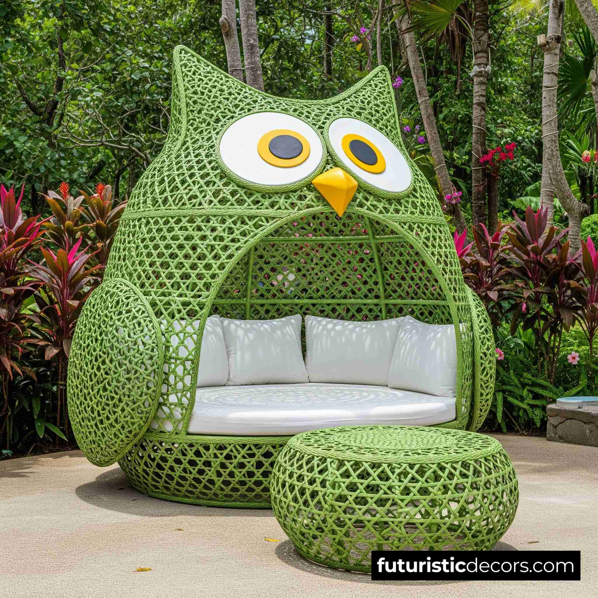 Rattan Owl Patio Sets