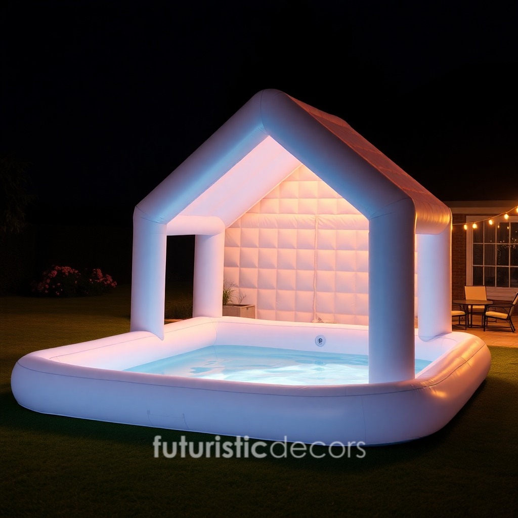 Inflatable House Shaped Pool