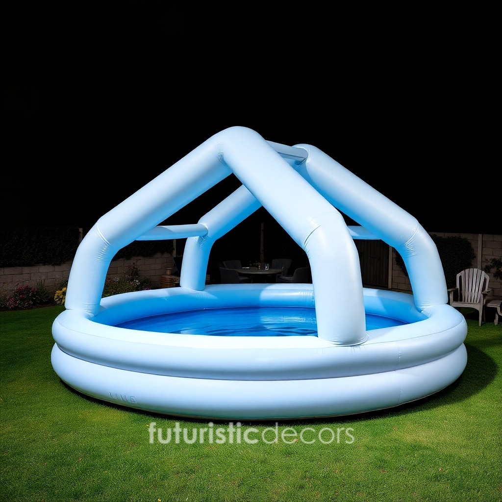 Inflatable House Shaped Pool