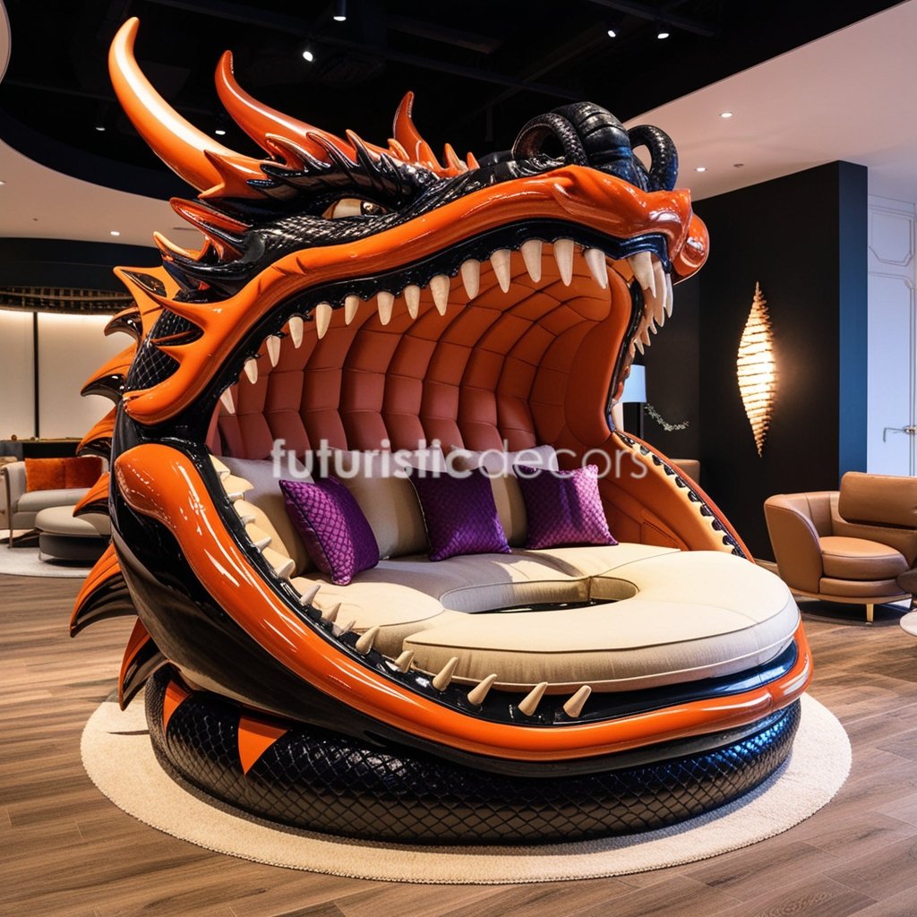 Dragon Lounging Pods