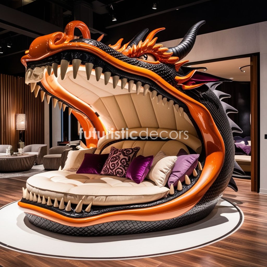 Dragon Lounging Pods