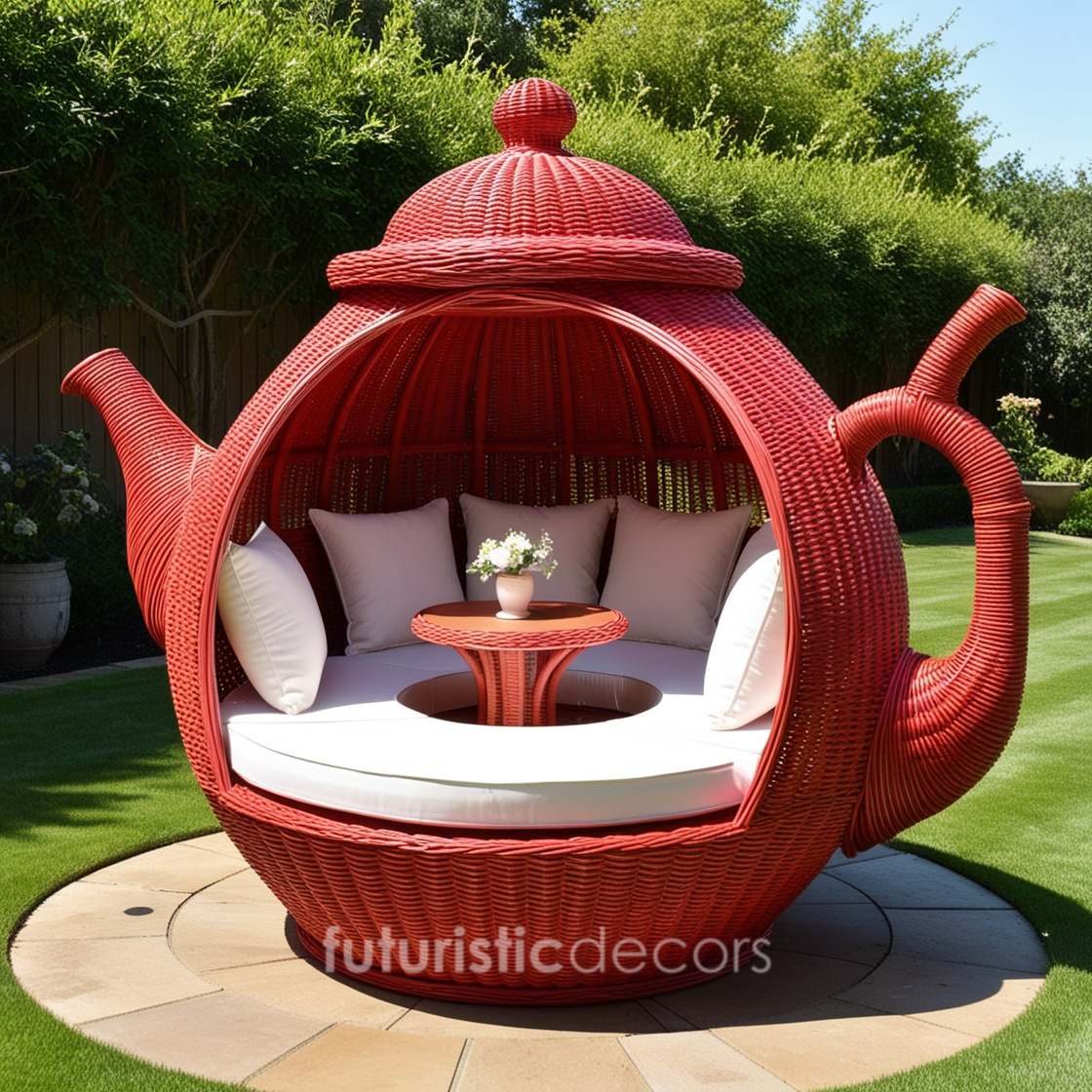 Teapot Garden Lounger Dens