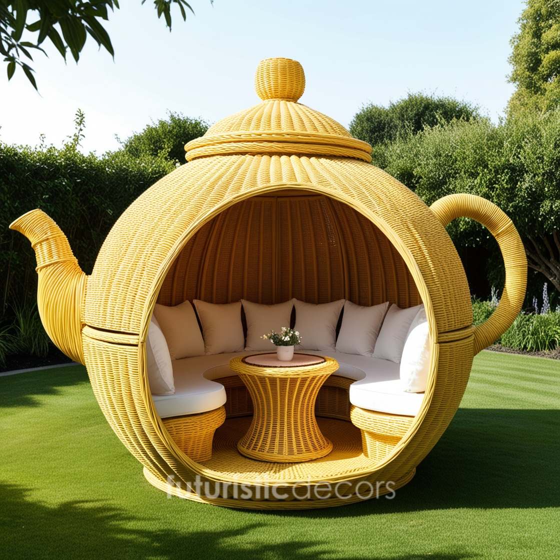 Teapot Garden Lounger Dens