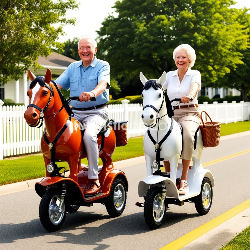 Horse Mobility Scooters