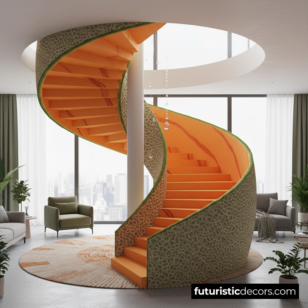 Fruit-inspired Staircase