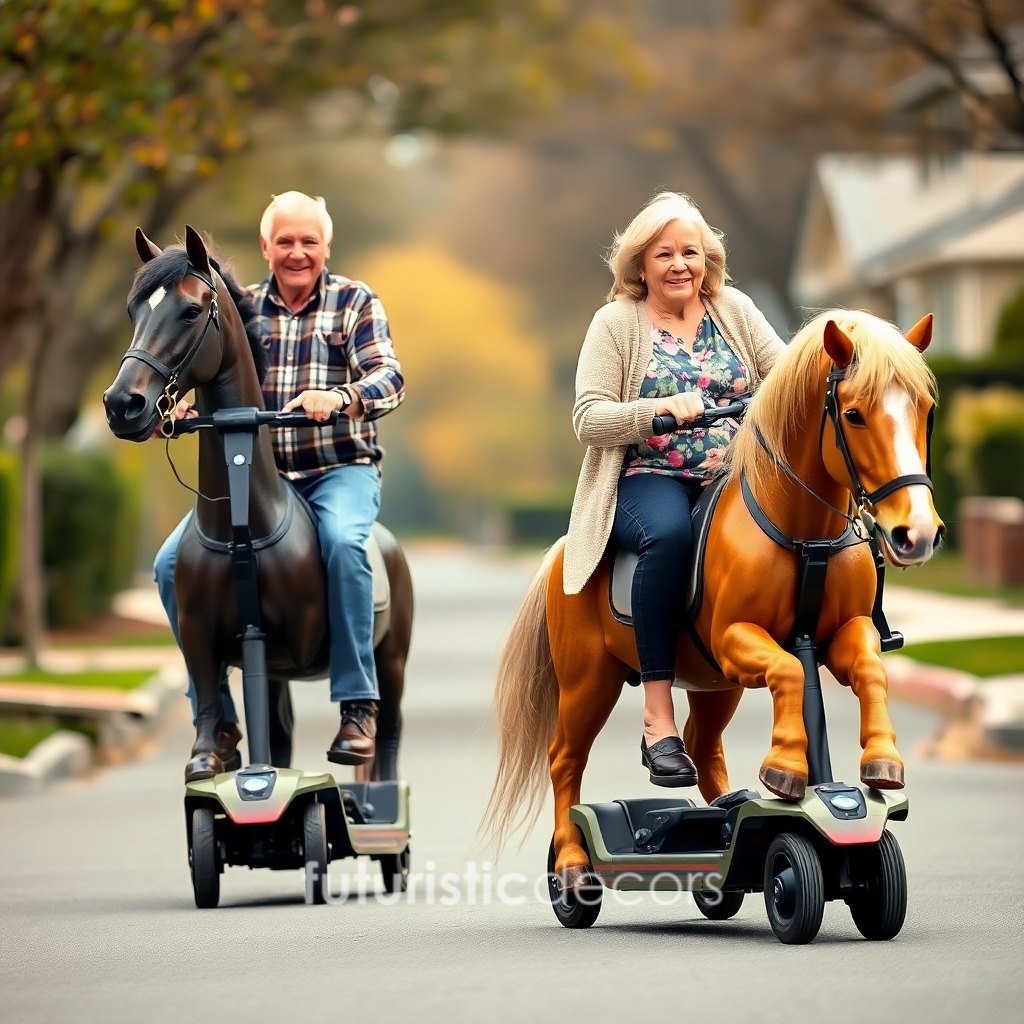 Horse Mobility Scooters