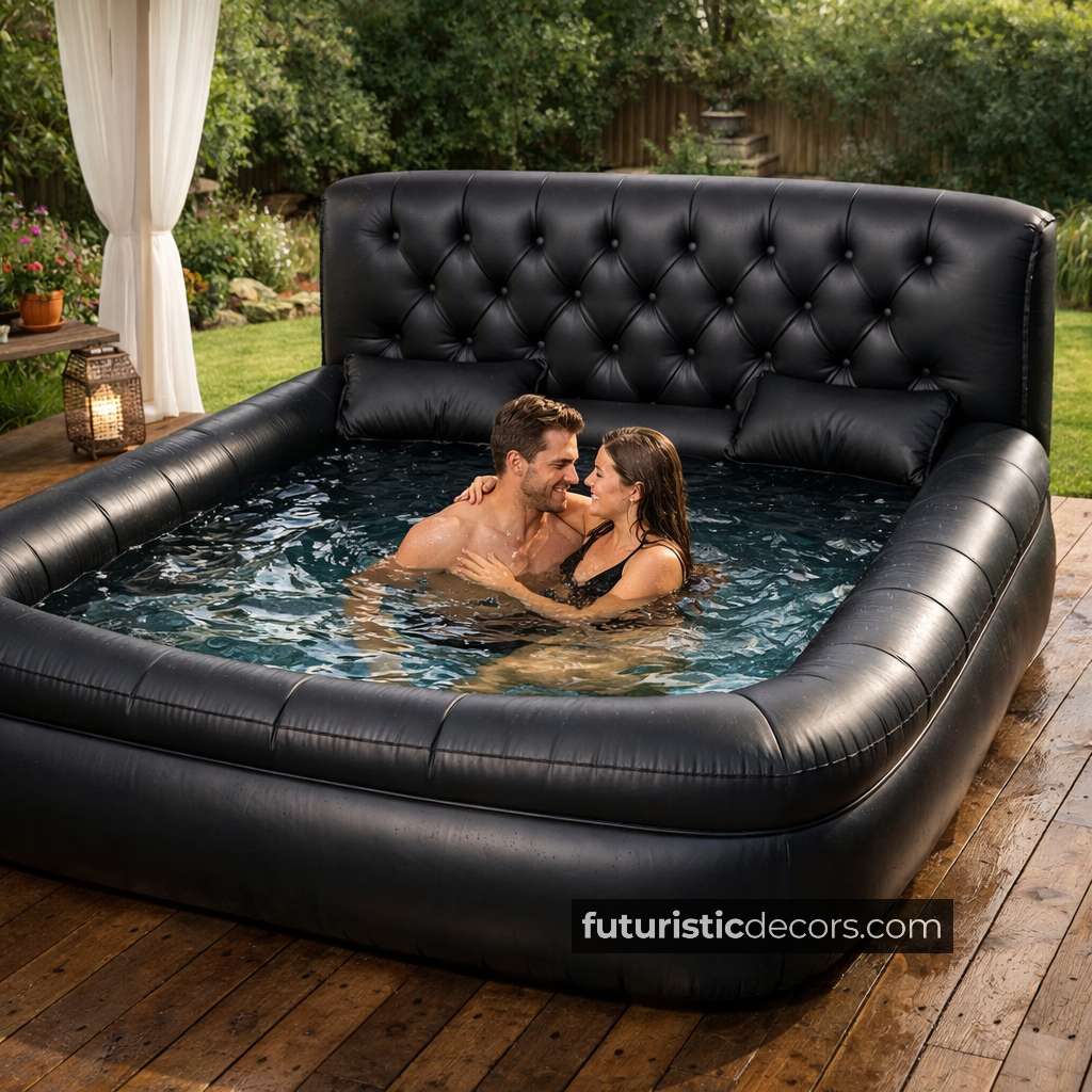 Inflatable Bed Pools — Choosing the Best Style for Your Home Inflatable Bed Pools