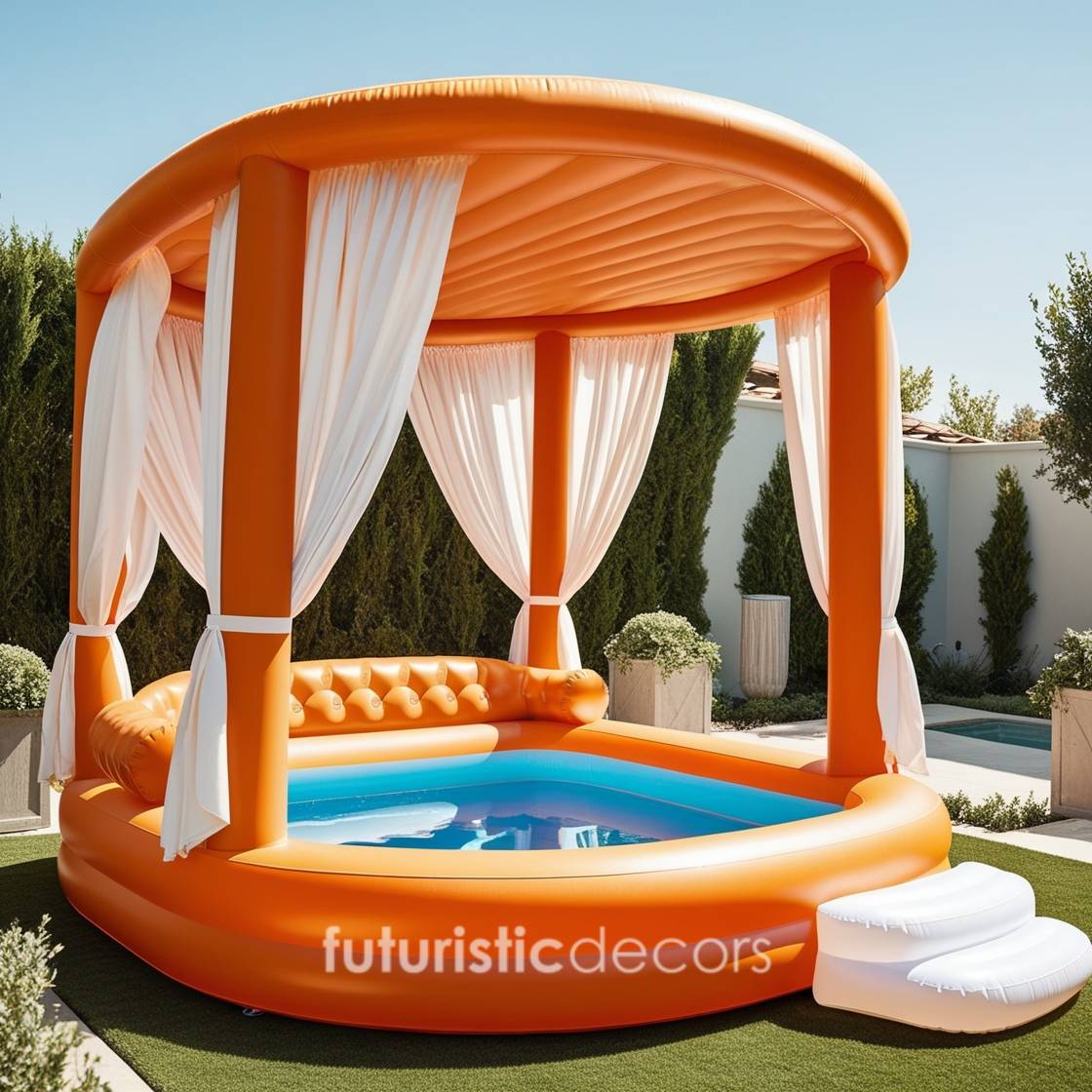 Inflatable Bed Pools