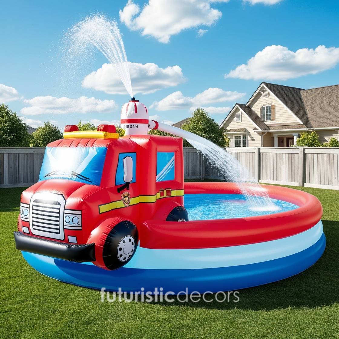 Inflatable Emergency Vehicle Pools