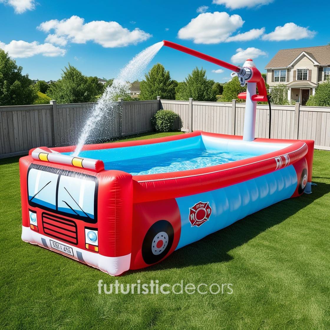 Inflatable Emergency Vehicle Pools