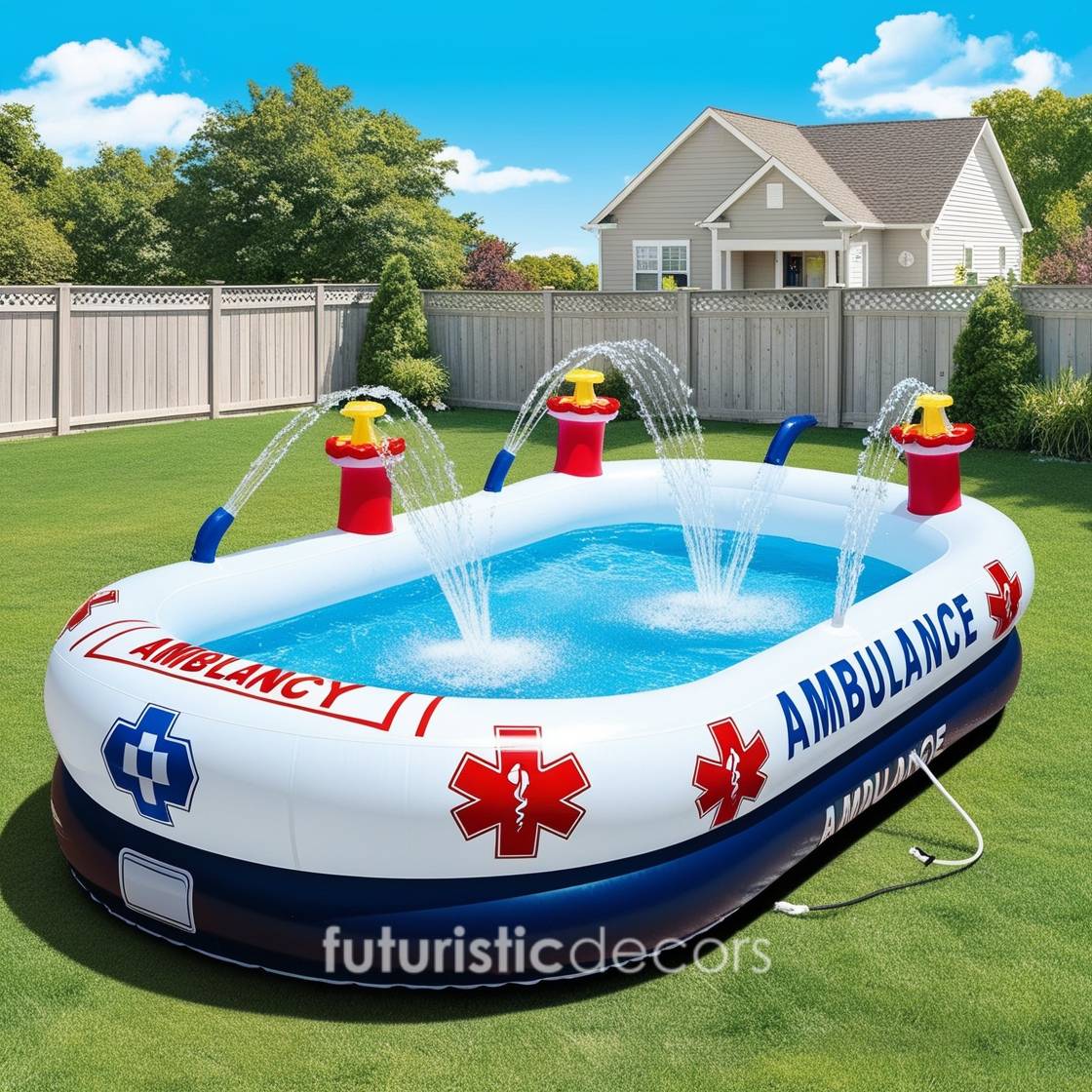 Inflatable Emergency Vehicle Pools