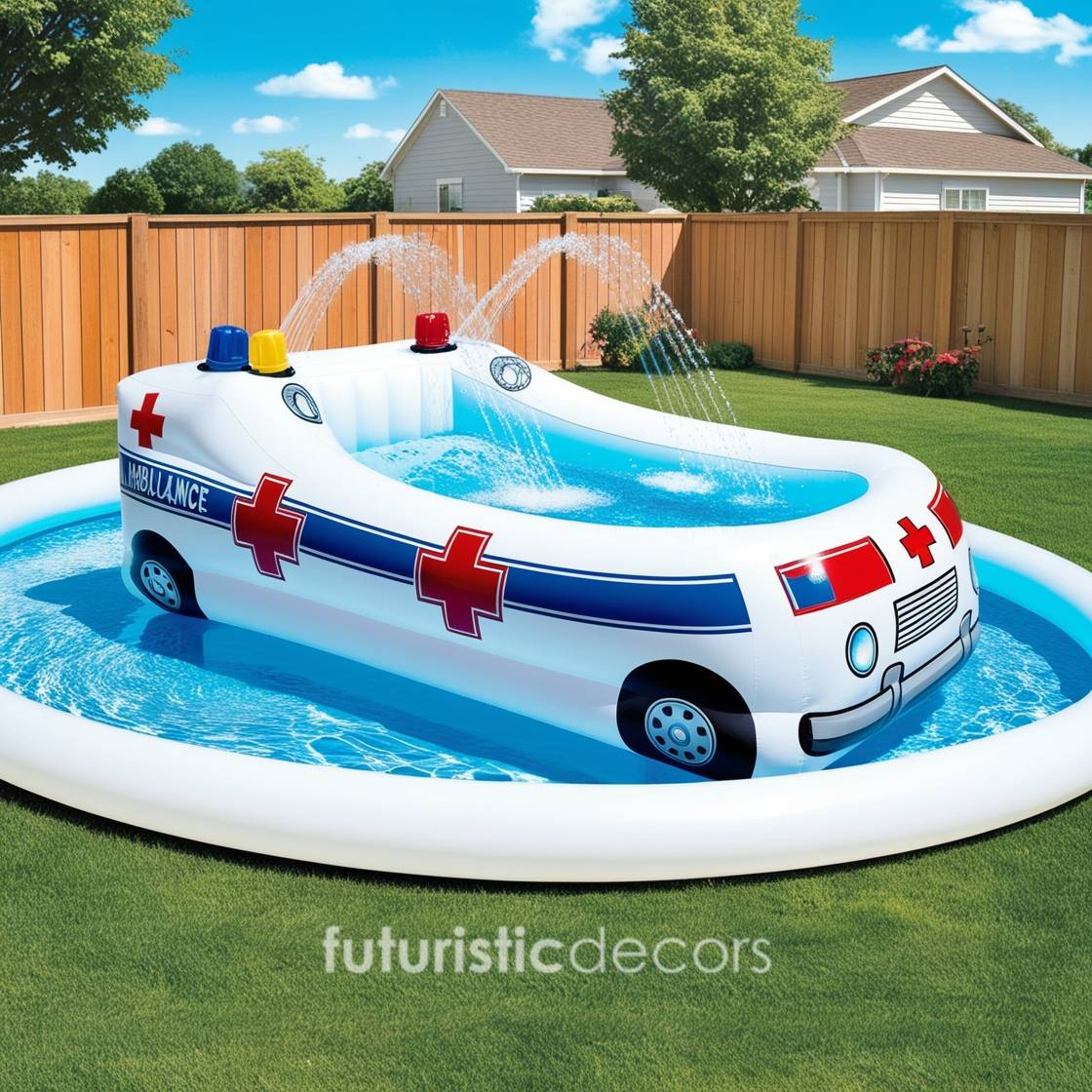 Inflatable Emergency Vehicle Pools