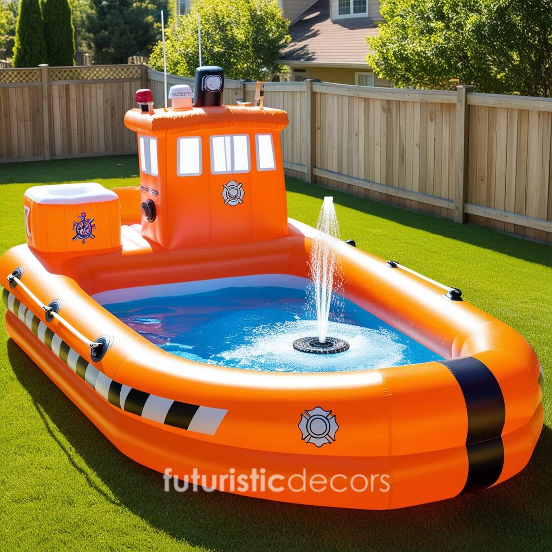 Inflatable Emergency Vehicle Pools