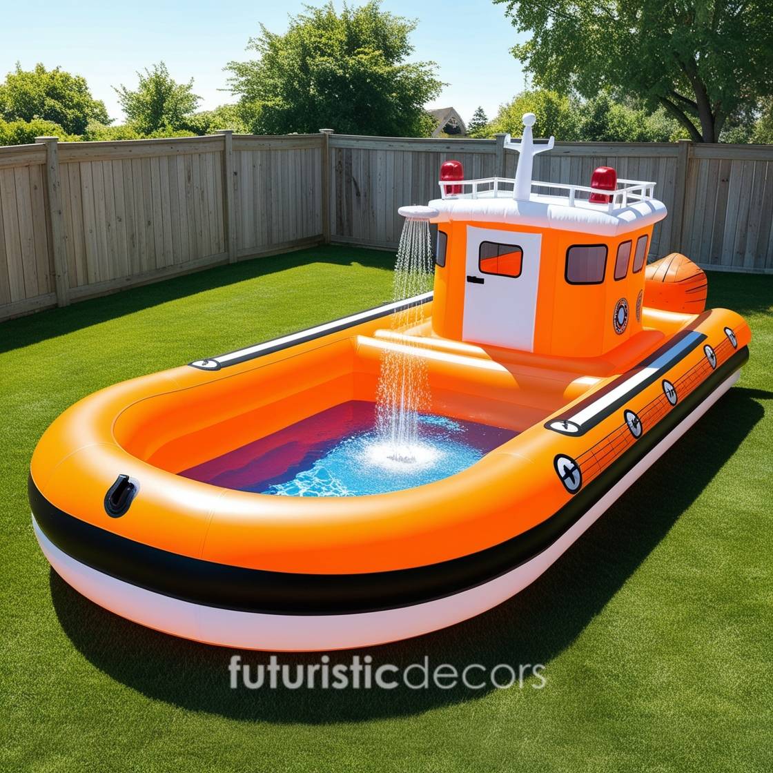 Inflatable Emergency Vehicle Pools