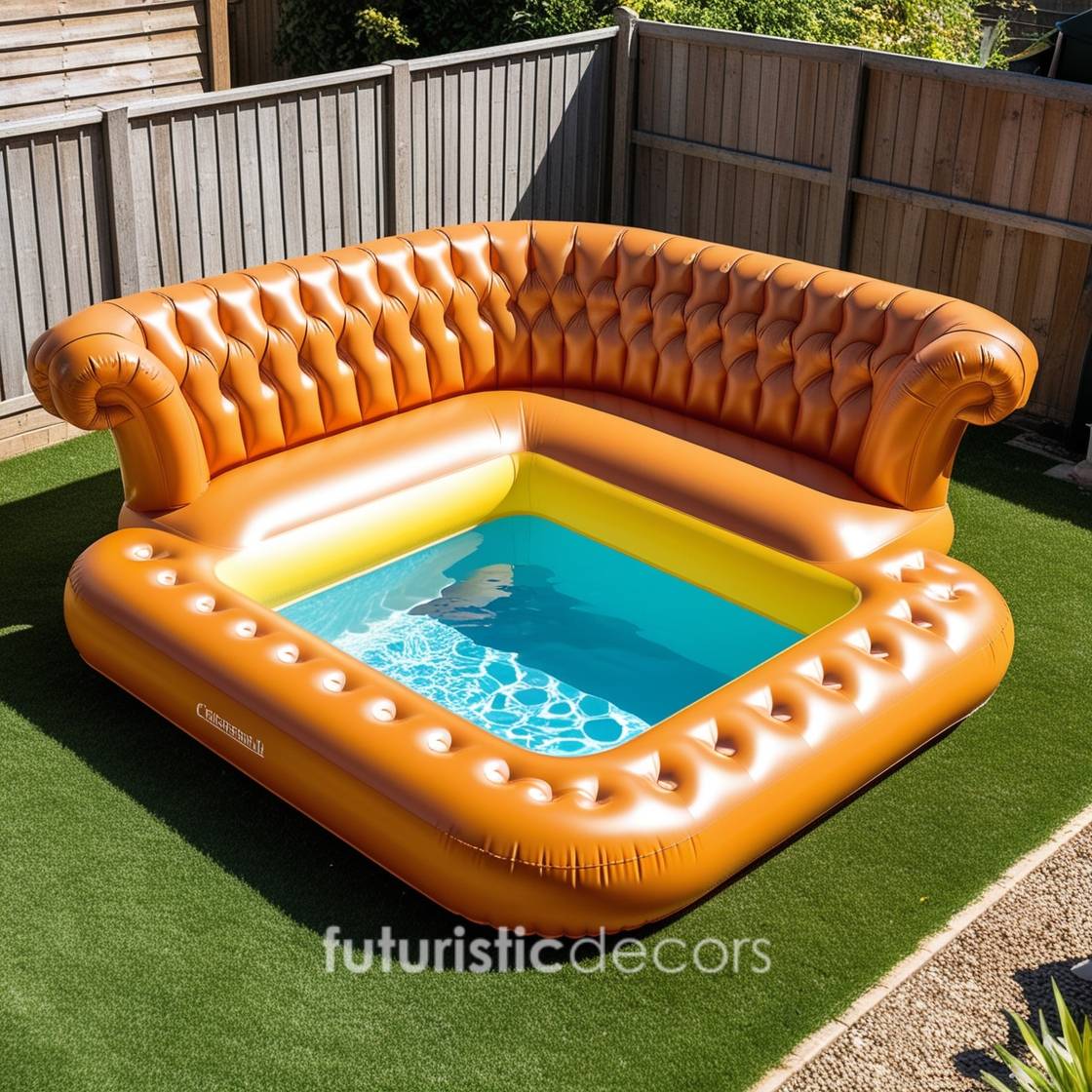 Inflatable Sofa Shaped Pool