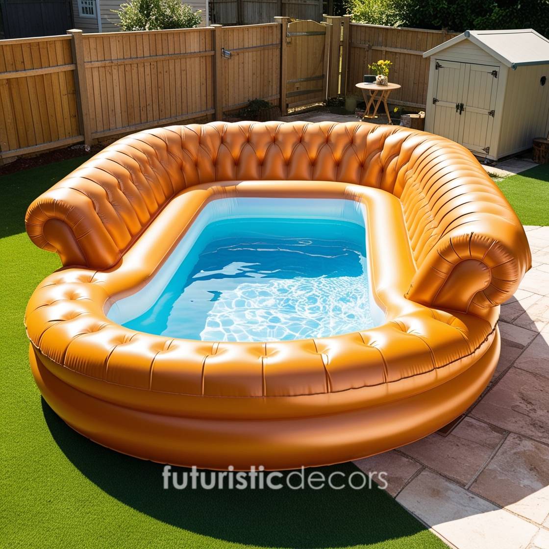 Inflatable Sofa Shaped Pool