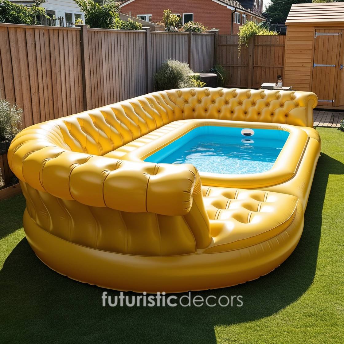 Inflatable Sofa Shaped Pool