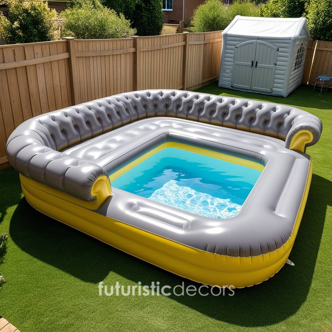 Inflatable Sofa Shaped Pool