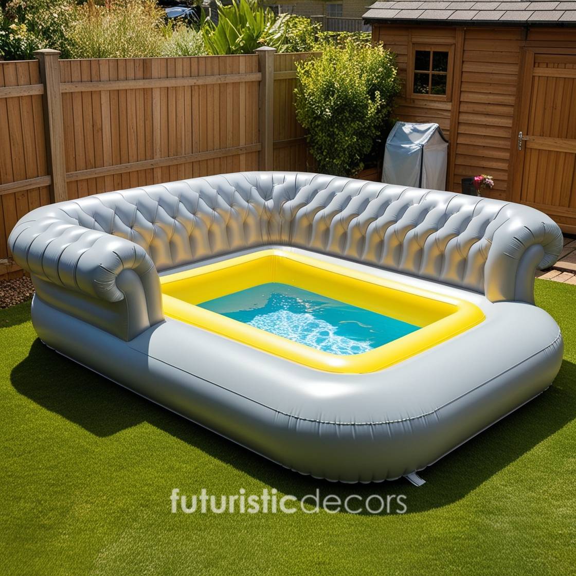 Inflatable Sofa Shaped Pool