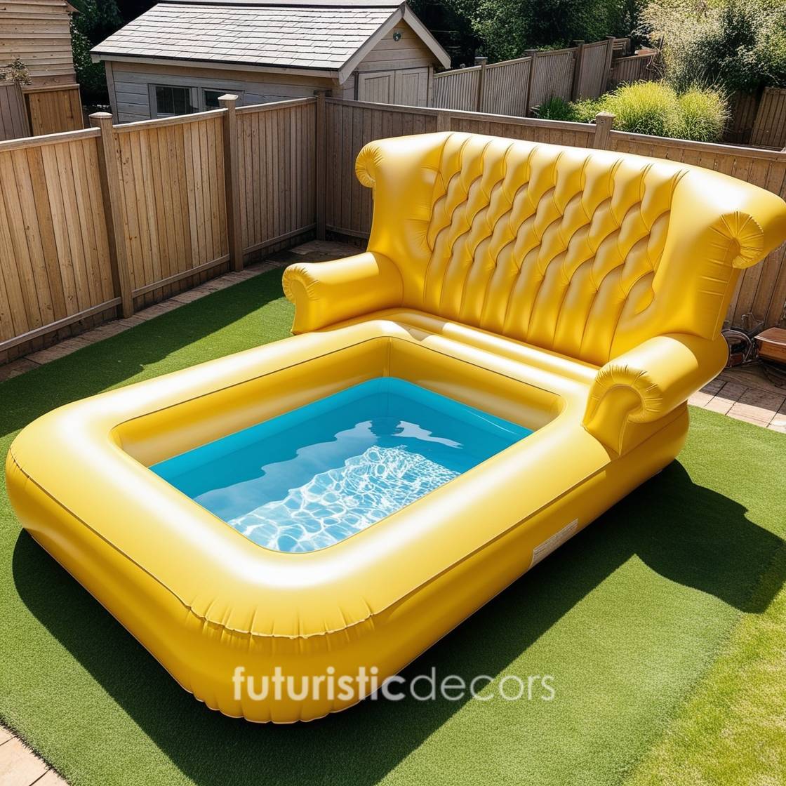 Inflatable Sofa Shaped Pool