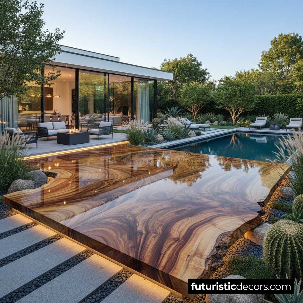 Live Edge Wood Patio: How to Build a Natural Outdoor Retreat Live Edge Patio Flooring