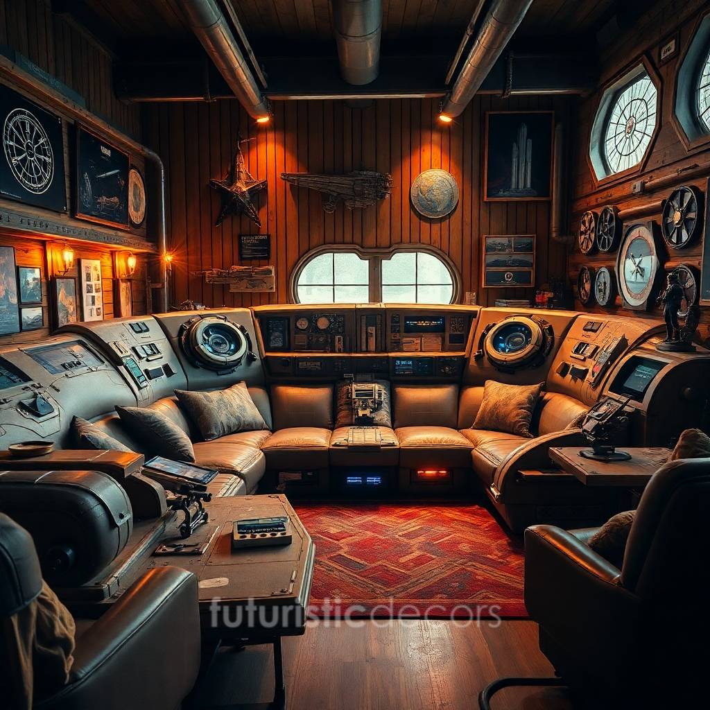 Millennium Falcon Sofa