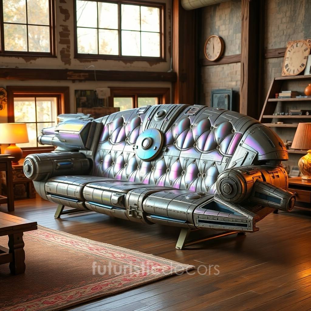 Millennium Falcon Sofa