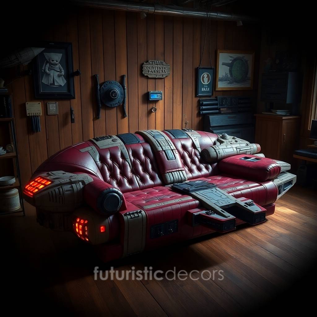 Millennium Falcon Sofa