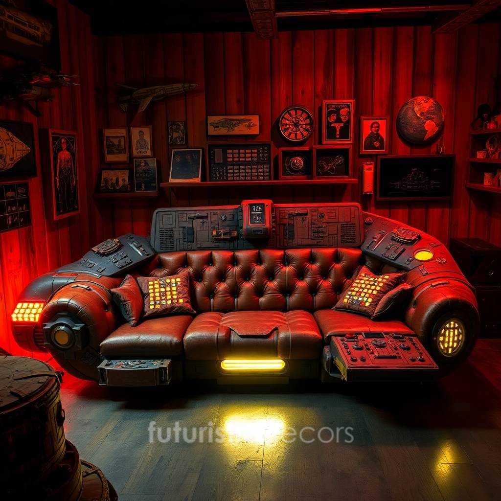 Millennium Falcon Sofa